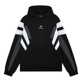 Sudadera con capucha deportiva B «Negro, gris, blanco» 675322TLVA31150
