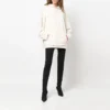 Sudadera con capucha deportiva oversize con cordón «Blanco» 600583TLVA19080
