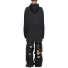 Sudadera con capucha DIY College «Negro» 744463TOVK21055