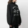 Sudadera con capucha estampada SS21, color negro 641529TJVI71070