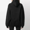 Sudadera con capucha estampada SS21, color negro 641529TJVI71070