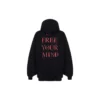 Sudadera con capucha Free Your Mind «Negro» 641529TJU791000