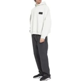 Sudadera con capucha Gaffer de corte oversize «Ecru» 713677TNVG29592