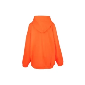 Sudadera con capucha «Hi My Name Is» «Naranja fluorescente/Negro» 651799TKVK57513