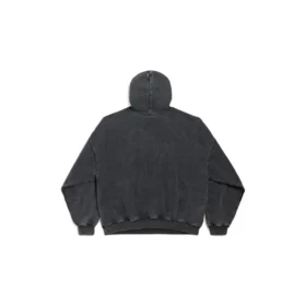 Sudadera con capucha Montaigne, corte grande, «Black Faded» 803265TRVN21048