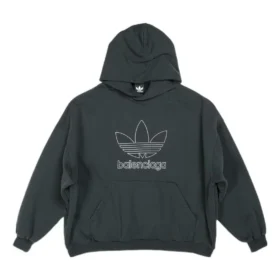 Sudadera con capucha oversize con logotipo de Balenciaga x adidas «Verde y blanco» 712396TNVA93775 Sudadera con capucha oversize con logotipo de Balenciaga x adidas «Verde y blanco» 712396TNVA93775