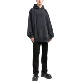 Sudadera con capucha oversize de Fashion Institute «Negro lavado» 697879TMVK18190 Sudadera con capucha oversize de Fashion Institute «Negro lavado» 697879TMVK18190