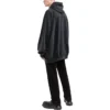 Sudadera con capucha oversize de Fashion Institute «Negro lavado» 697879TMVK18190