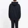 Sudadera con capucha oversize de tejido entrelazado BB «Negro Amarillo» 578138TEV191361