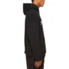 Sudadera con capucha oversize y logo en letra cursiva «Black White» 674986TMVB51070