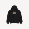 Sudadera con capucha para hombre «Bumper Stickers» de corte mediano en negro Sudadera con capucha para hombre «Bumper Stickers» de corte mediano en negro