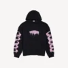 Sudadera con capucha para hombre Wet Brush de corte mediano en negro Sudadera con capucha para hombre Wet Brush de corte mediano en negro