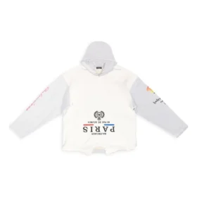 Sudadera con capucha Paris Upside Down Oversized «Blanco» 698156TMVD19000 Sudadera con capucha Paris Upside Down Oversized «Blanco» 698156TMVD19000