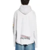 Sudadera con capucha Paris Upside Down Oversized «Blanco» 698156TMVD19000