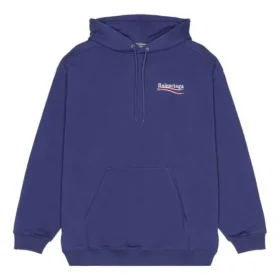 Sudadera con capucha Political Campaign, corte mediano, «Azul» 600583TKVI91195 Sudadera con capucha Political Campaign, corte mediano, «Azul» 600583TKVI91195