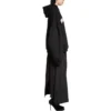 Sudadera con capucha redonda Back Flip Oversized «Negro Blanco» 761458TPVG11070