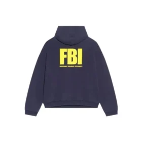 Sudadera con capucha reversible «Navy» del FBI del Año del Tigre 681472TLVM44084