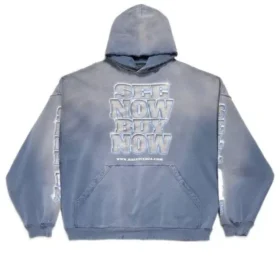 Sudadera con capucha Snbn «Azul» 739024TQVE74108 Sudadera con capucha Snbn «Azul» 739024TQVE74108