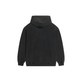 Sudadera con capucha Sporty B, corte mediano «Negro» 600583TLVA11070