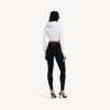Sudadera con capucha «Techwear Cocoon» para mujer en blanco Sudadera con capucha «Techwear Cocoon» para mujer en blanco