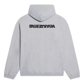 Sudadera con capucha Turn de corte ancho «Heather Grey Black» 674986TLVB41167 Sudadera con capucha Turn de corte ancho «Heather Grey Black» 674986TLVB41167