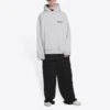 Sudadera con capucha Turn de corte ancho «Heather Grey Black» 674986TLVB41167