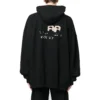 Sudadera con capucha y BB Icon dibujado a mano, talle grande, color «Negro» 620973TNVQ11059