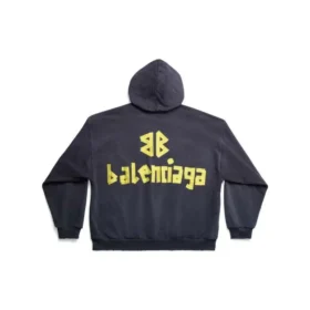 Sudadera con capucha y bolsillos rasgados Tape Type, oversize «Azul marino» 744441TOVB14140 Sudadera con capucha y bolsillos rasgados Tape Type, oversize «Azul marino» 744441TOVB14140