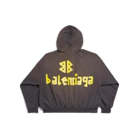 Sudadera con capucha y bolsillos rasgados Tape Type, talle grande, «Gris oscuro» 744441TQVA98519 Sudadera con capucha y bolsillos rasgados Tape Type, talle grande, «Gris oscuro» 744441TQVA98519