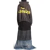 Sudadera con capucha y bolsillos rasgados Tape Type, talle grande, «Gris oscuro» 744441TQVA98519
