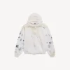 Sudadera con capucha y cremallera Classic Ink para hombre en blanco Sudadera con capucha y cremallera Classic Ink para hombre en blanco