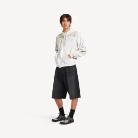 Sudadera con capucha y cremallera Classic Ink para hombre en blanco Sudadera con capucha y cremallera Classic Ink para hombre en blanco