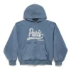 Sudadera con capucha y cremallera completa Enjoy Paris, corte regular «Azul desvaído» 803264TRVL99340