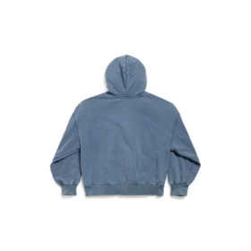 Sudadera con capucha y cremallera completa Enjoy Paris, corte regular «Azul desvaído» 803264TRVL99340 Sudadera con capucha y cremallera completa Enjoy Paris, corte regular «Azul desvaído» 803264TRVL99340
