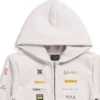Sudadera con capucha y cremallera de estilo empresarial «Off White» 788243TQVH69016