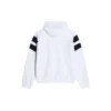 Sudadera con capucha y cremallera deportiva B «Blanco, Negro, Rojo» 675330TLVA39028
