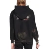 Sudadera con capucha y cremallera Gaffer, corte ajustado «Negro, Blanco, Rojo» 720424-TNVK5-1089
