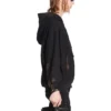 Sudadera con capucha y cremallera Gaffer, corte ajustado «Negro, Blanco, Rojo» 720424-TNVK5-1089