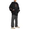 Sudadera con capucha y cremallera Heavy Metal «Negra» 744455TOVD81055