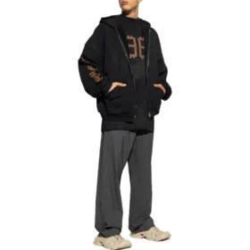 Sudadera con capucha y cremallera Heavy Metal «Negra» 744455TOVD81055 Sudadera con capucha y cremallera Heavy Metal «Negra» 744455TOVD81055