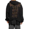 Sudadera con capucha y cremallera Heavy Metal «Negra» 744455TOVD81055