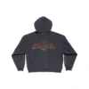 Sudadera con capucha y cremallera Offshore, corte mediano «Black Faded» 770939TPVM91568
