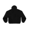 Sudadera con capucha y cremallera oversize «Negro» 768694TKQ261000