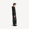 Sudadera con capucha y cremallera oversize para hombre «The Door» en negro Sudadera con capucha y cremallera oversize para hombre «The Door» en negro
