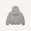 Sudadera con capucha y cremallera para hombre WFP de corte regular en gris Balenciaga Sudadera con capucha y cremallera para hombre WFP de corte regular en gris Balenciaga