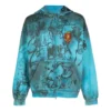 Sudadera con capucha y cremallera para Skater, corte mediano «Blue Sky» 744457TOVA84900