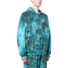 Sudadera con capucha y cremallera para Skater, corte mediano «Blue Sky» 744457TOVA84900