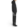 Sudadera con capucha y cremallera Sticky Note, corte mediano «Negro descolorido» 744457TOVD31055