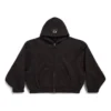 Sudadera con capucha y cremallera Unity Sports Icon Boxy, corte grande «Negro» 787354TQVD59034