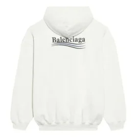 Sudadera con capucha y estampado de Political Campaign FW21, color blanco 578135TKVI99084 Sudadera con capucha y estampado de Political Campaign FW21, color blanco 578135TKVI99084